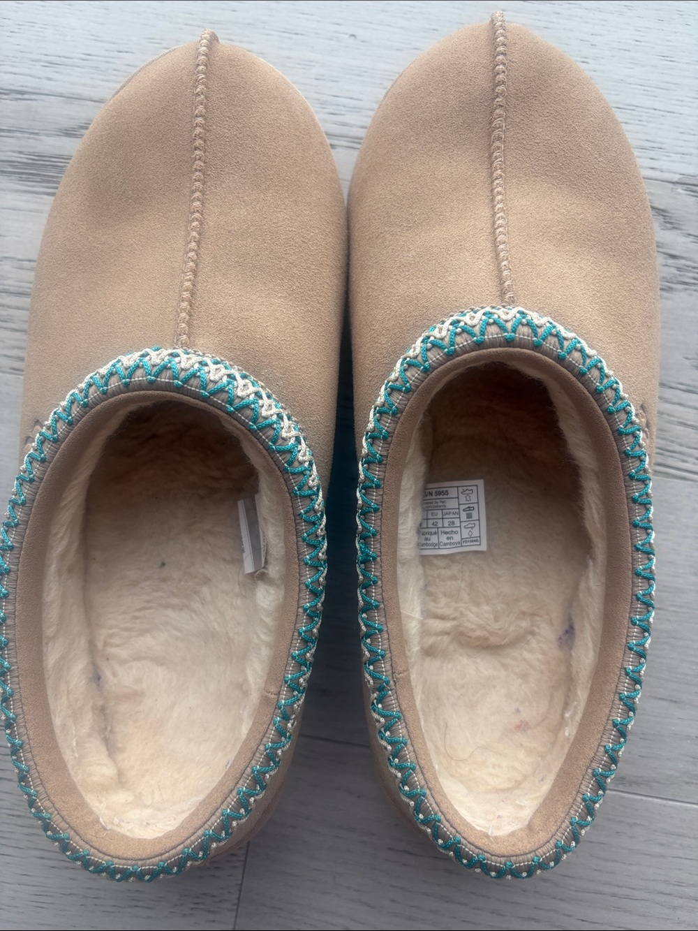 Ugg Tasman Slippers Clogs Size 11 Brown